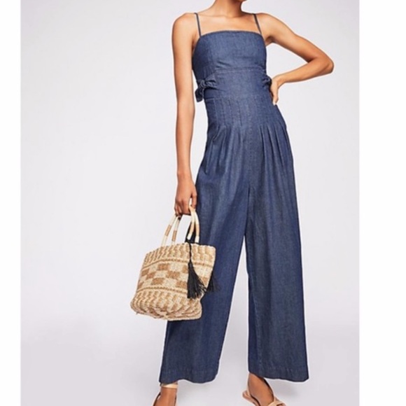 free people wide leg jumpsuit